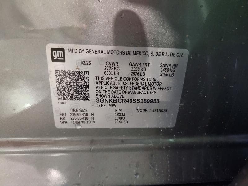 2025 CHEVROLET BLAZER 2LT 14