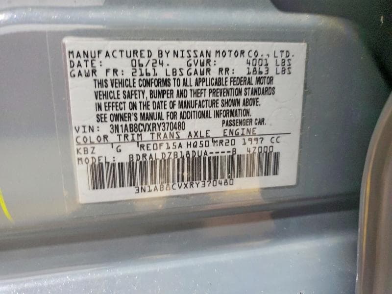 2024 NISSAN SENTRA SV 13