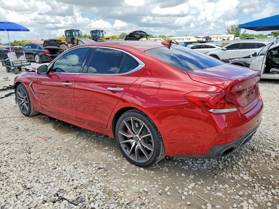 2019 GENESIS G70 ELITE 2
