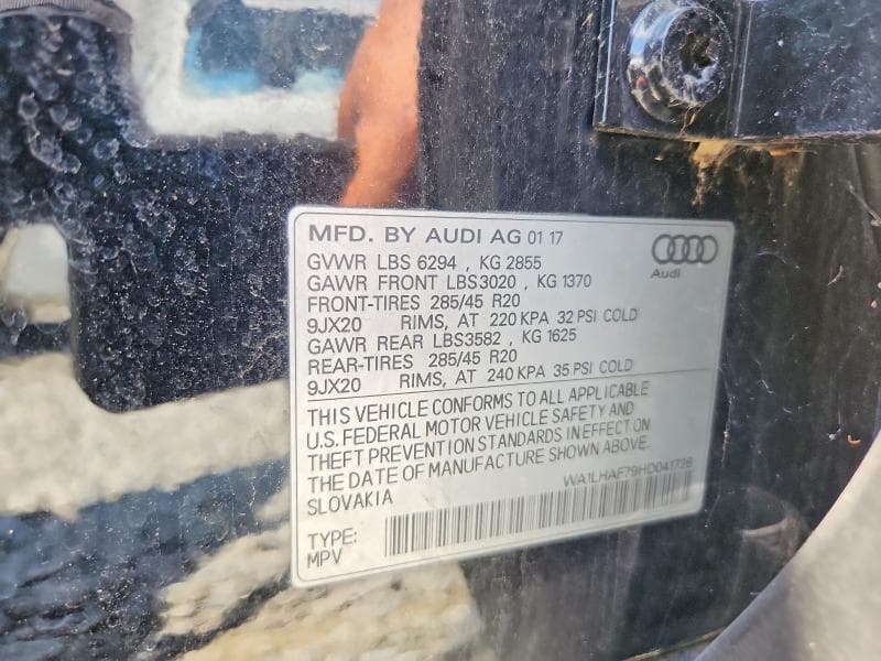2017 AUDI Q7 PREMIUM PLUS 13