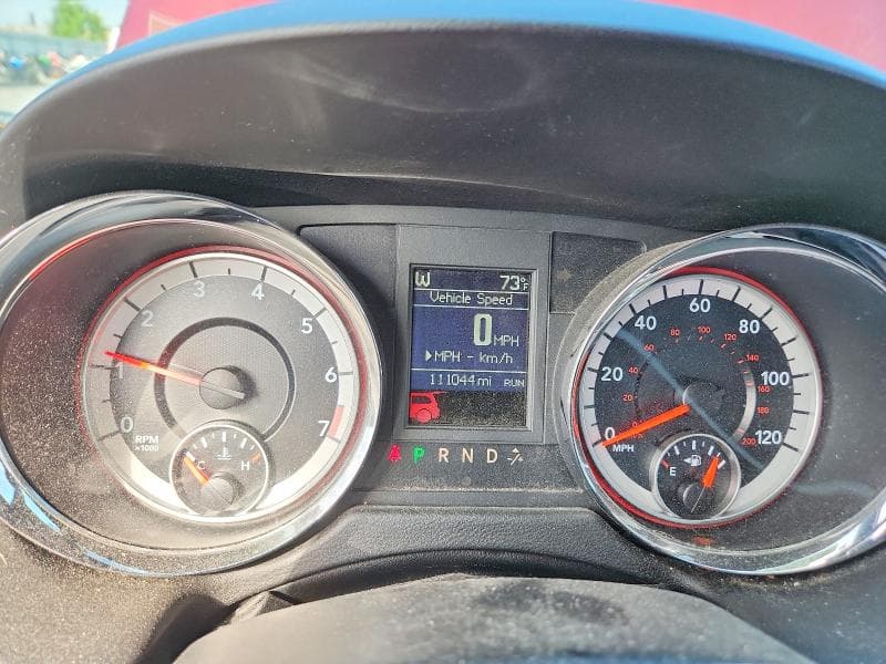 2018 DODGE GRAND CARAVAN GT 9