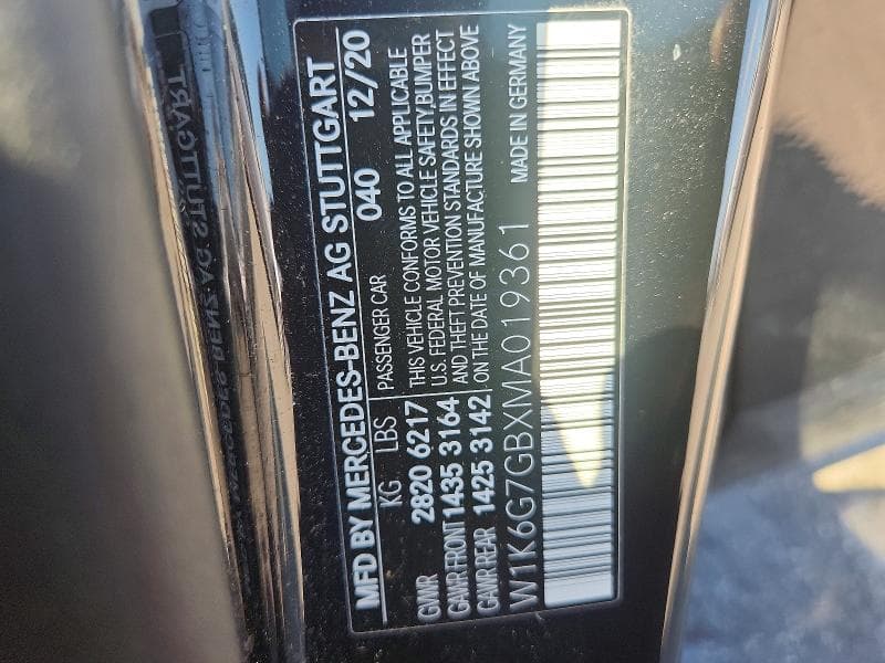 2021 MERCEDES-BENZ S 580 4MATIC 13