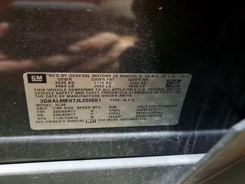 2018 GMC TERRAIN SLE 13
