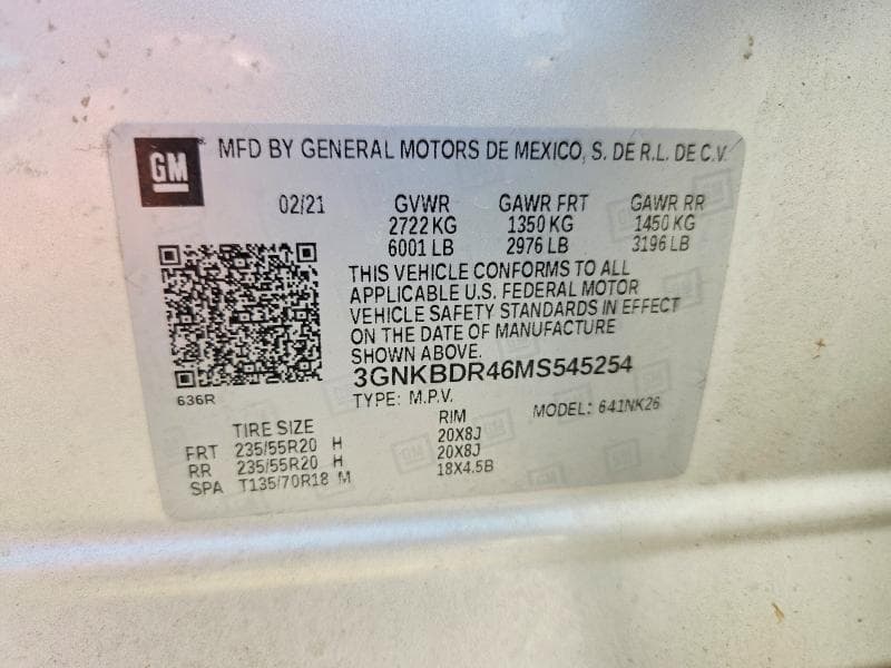 2021 CHEVROLET BLAZER 3LT 13