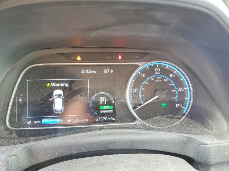 2019 NISSAN LEAF SV PLUS 9