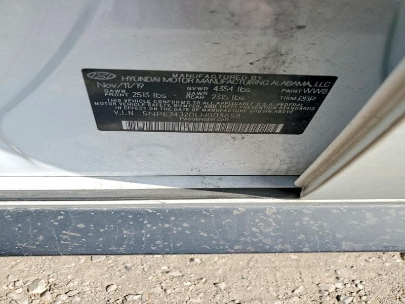 2020 HYUNDAI SONATA SEL PLUS 12
