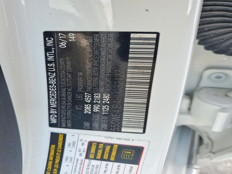 2017 MERCEDES-BENZ C 300 13