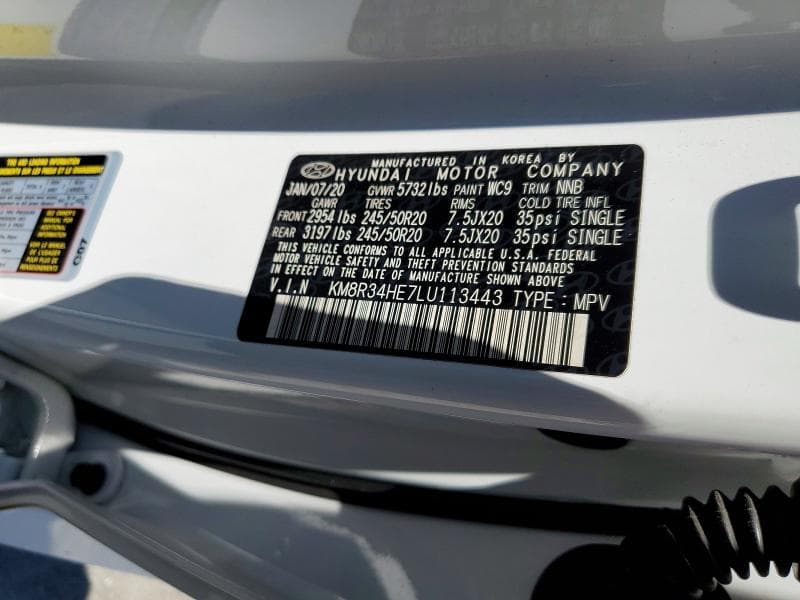 2020 HYUNDAI PALISADE SEL 13