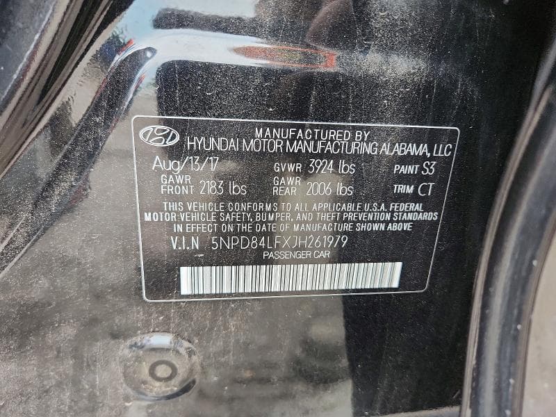 2018 HYUNDAI ELANTRA VALUE EDITION 12