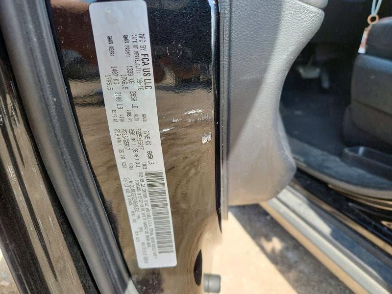 2017 DODGE GRAND CARAVAN GT 12