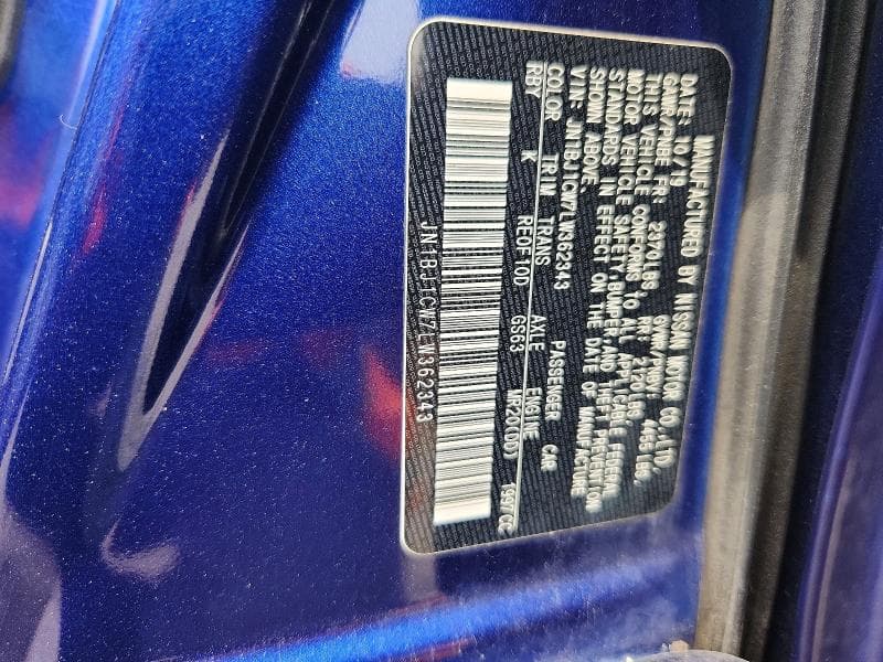2020 NISSAN ROGUE SPORT SV 12