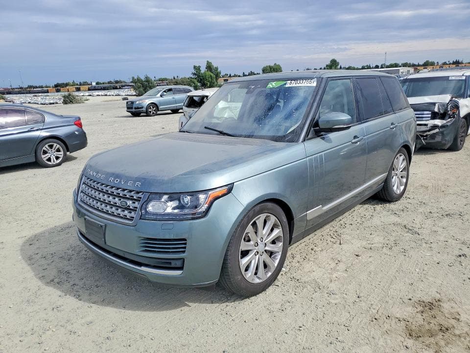 2017 LAND ROVER RANGE ROVER HSE - 1