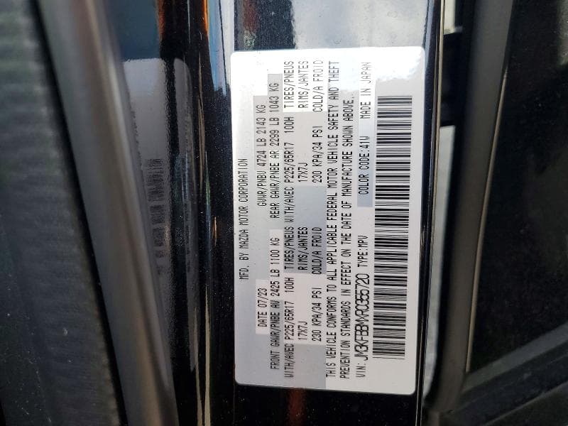 2024 MAZDA CX-5 SELECT 13