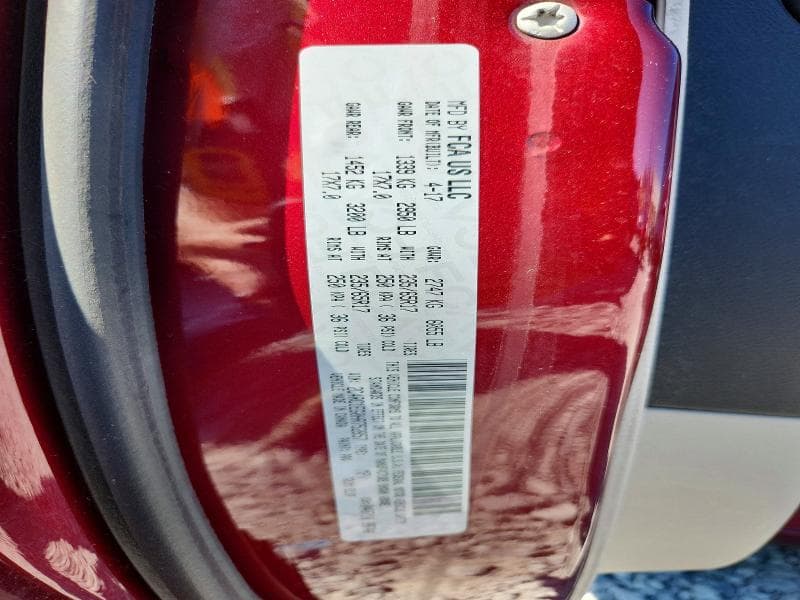 2017 CHRYSLER PACIFICA TOURING L PLUS 13