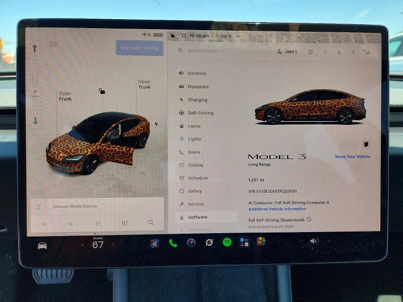2026 TESLA MODEL 3 9