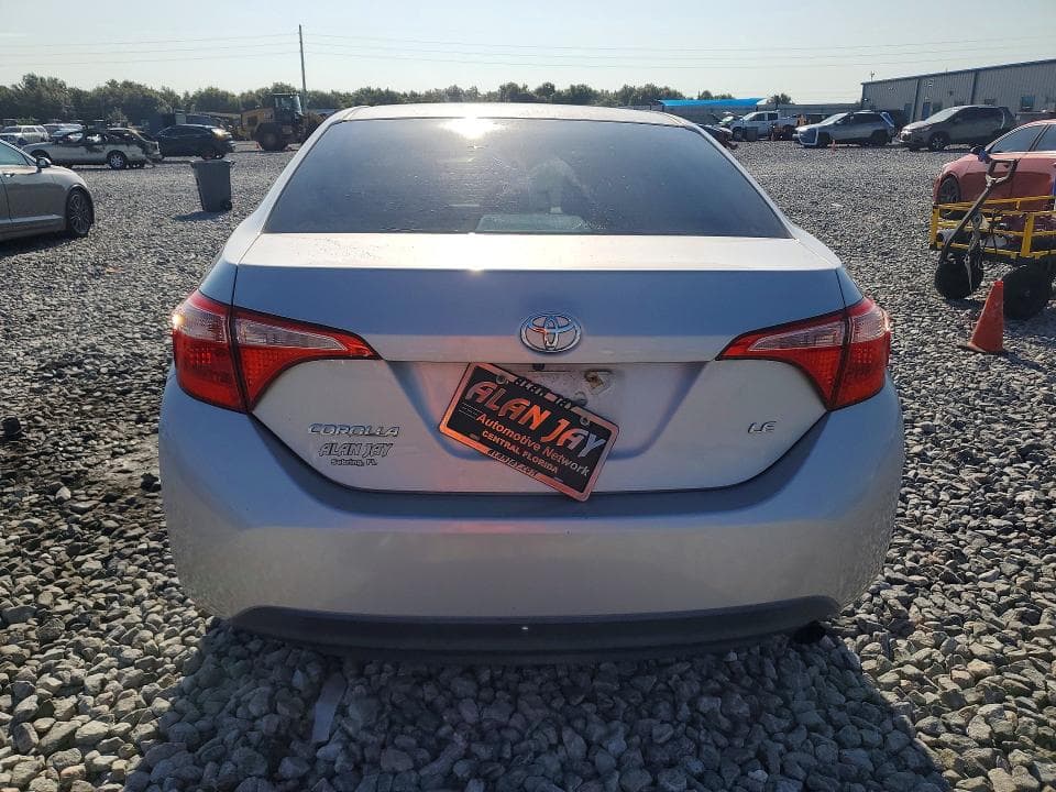 2017 TOYOTA COROLLA LE 6