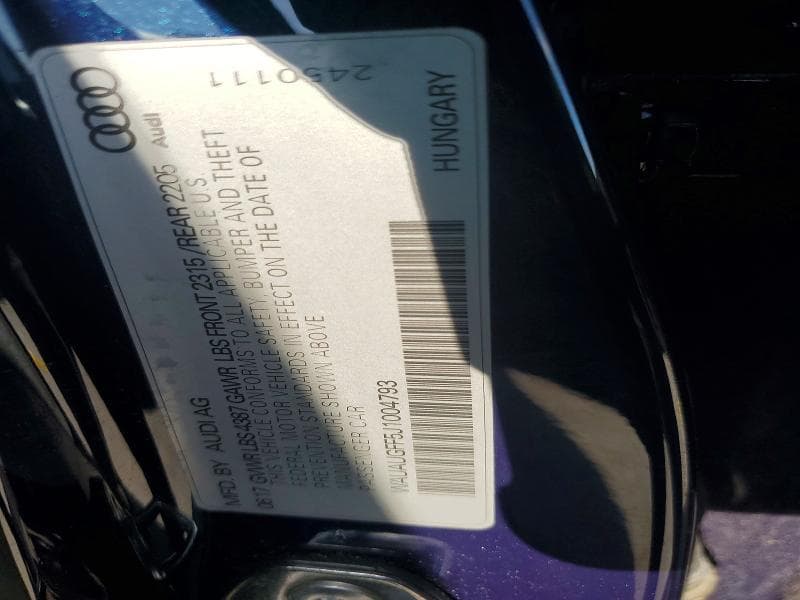 2018 AUDI A3 PREMIUM 13