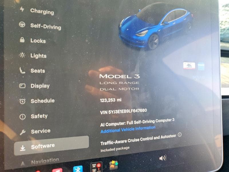 2020 TESLA MODEL 3 9