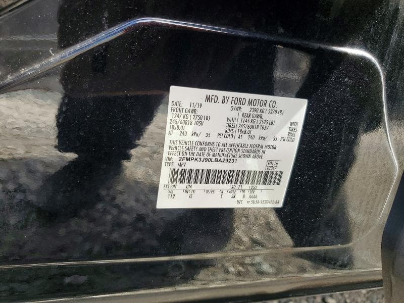 2020 FORD EDGE SEL 13