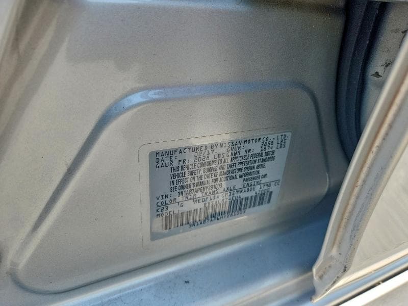 2017 NISSAN SENTRA SR 12