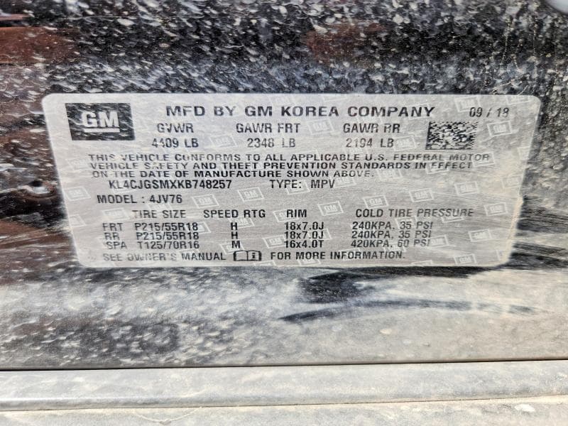 2019 BUICK ENCORE ESSENCE 12