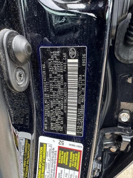 2018 TOYOTA CAMRY SE 10