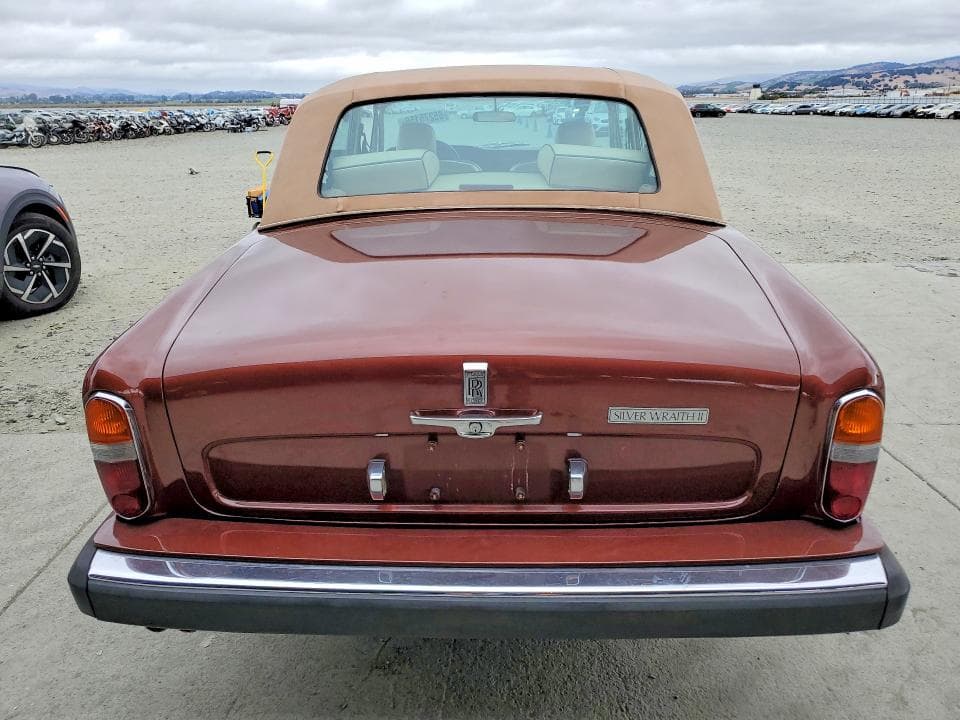 1980 ROLLS-ROYCE SILVRW 6