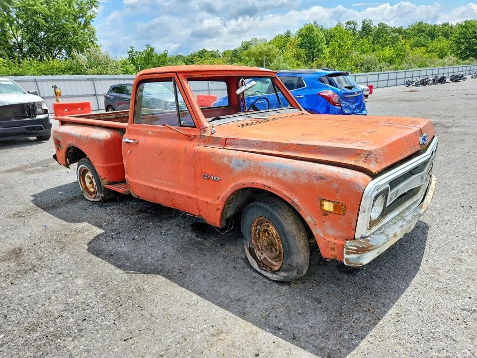 1970 CHEVROLET 1 TON STAKE TRUCK 4