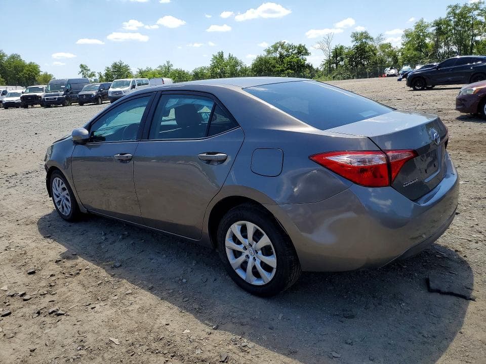 2019 TOYOTA COROLLA LE 2