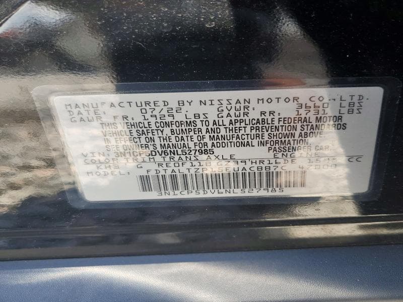 2022 NISSAN KICKS SR 12