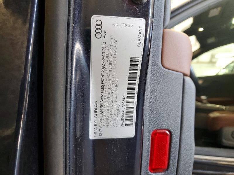 2018 AUDI A4 PREMIUM PLUS 12