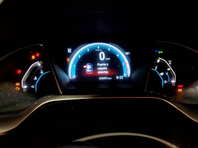 2017 HONDA CIVIC EX 9