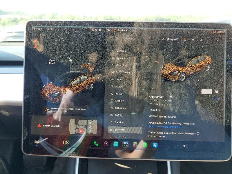 2019 TESLA MODEL 3 9