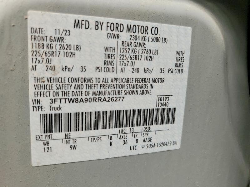 2024 FORD MAVERICK XL 13