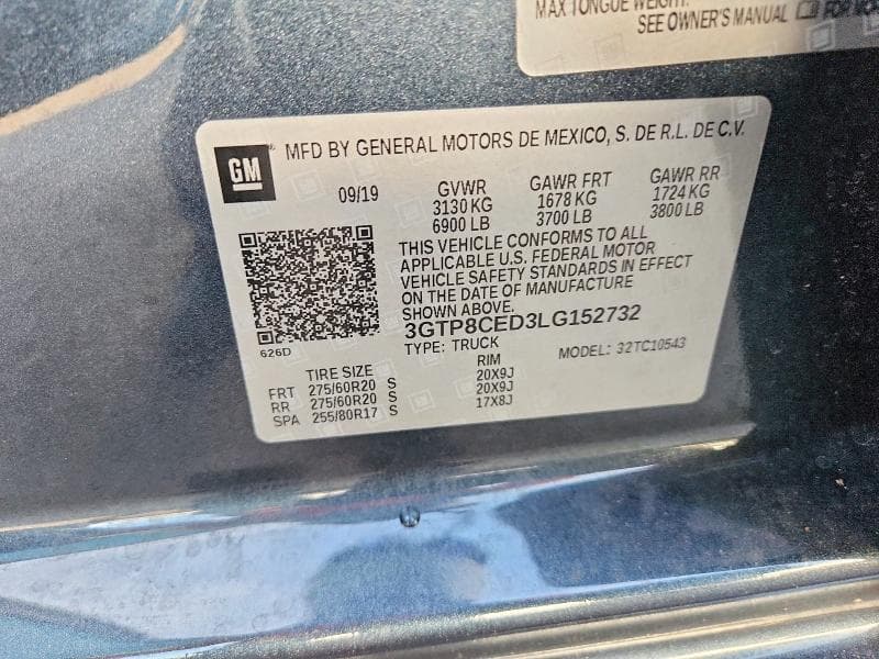 2020 GMC SIERRA C1500 ELEVATION 12