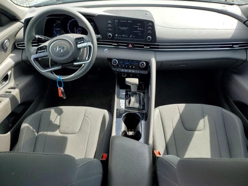 2022 HYUNDAI ELANTRA BLUE 8