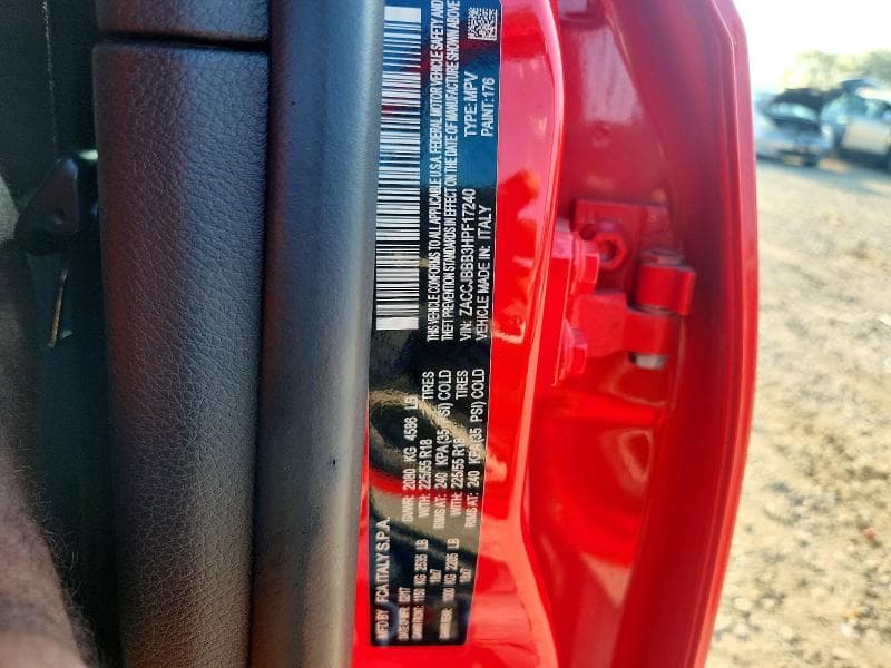 2017 JEEP RENEGADE LATITUDE 12