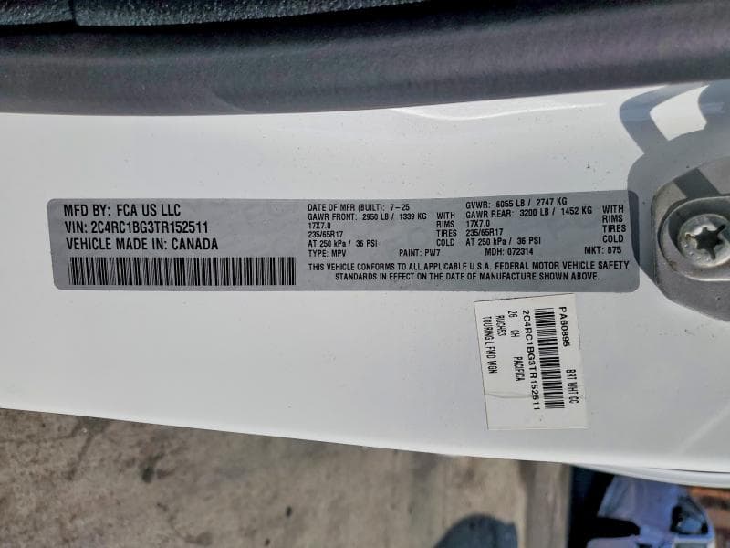 2026 CHRYSLER PACIFICA SELECT 14