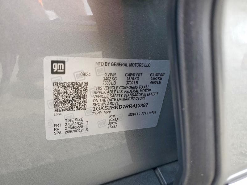 2024 GMC YUKON SLT 13