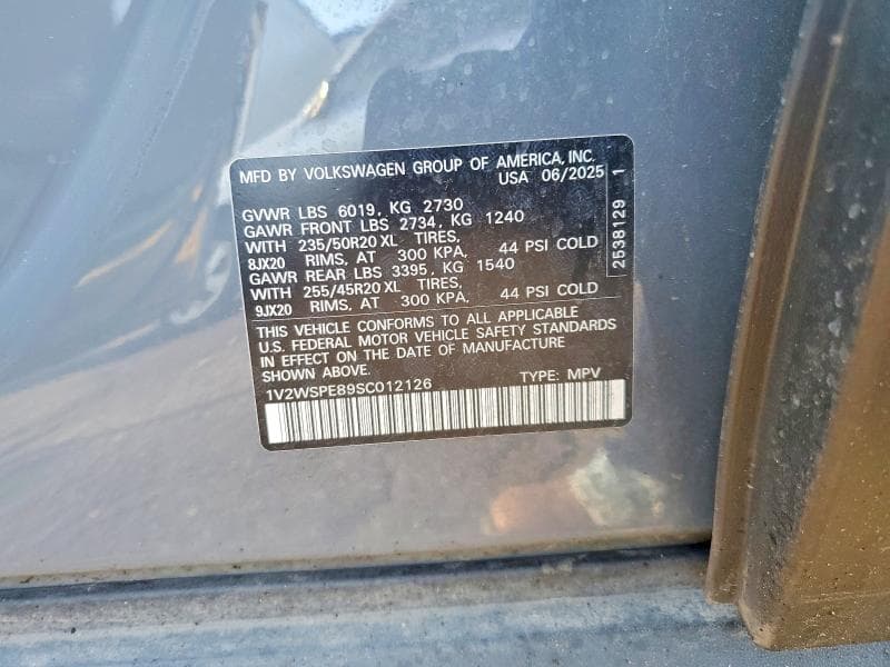2025 VOLKSWAGEN ID.4 PRO S 12
