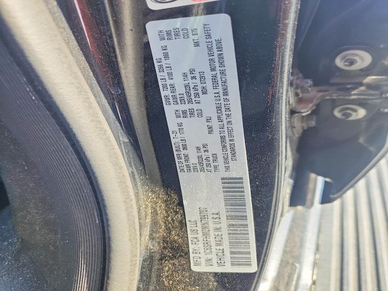 2021 RAM 1500 LIMITED 12