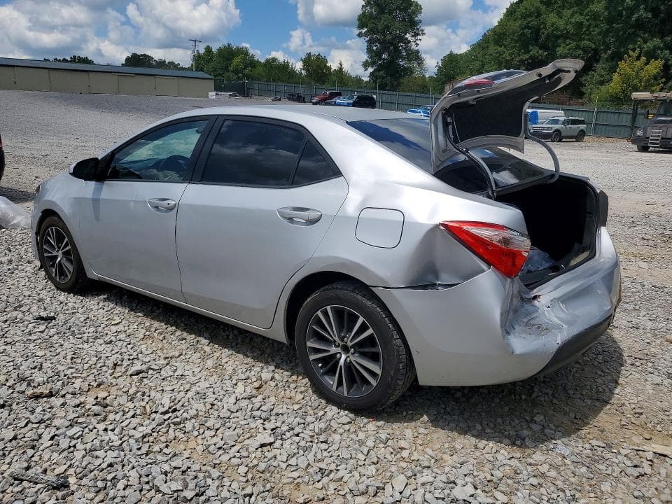 2017 TOYOTA COROLLA L 2