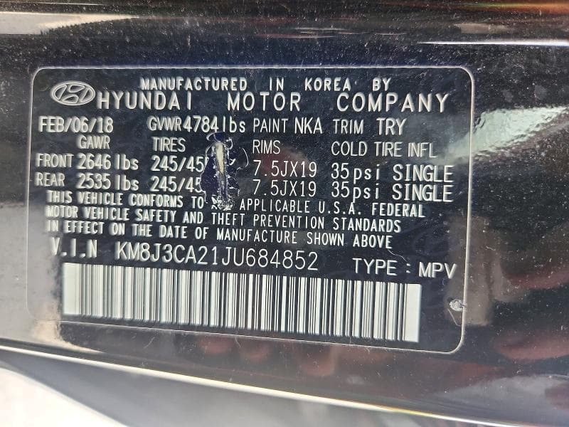 2018 HYUNDAI TUCSON VALUE 14