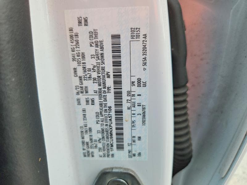 2023 FORD ESCAPE ST LINE 13