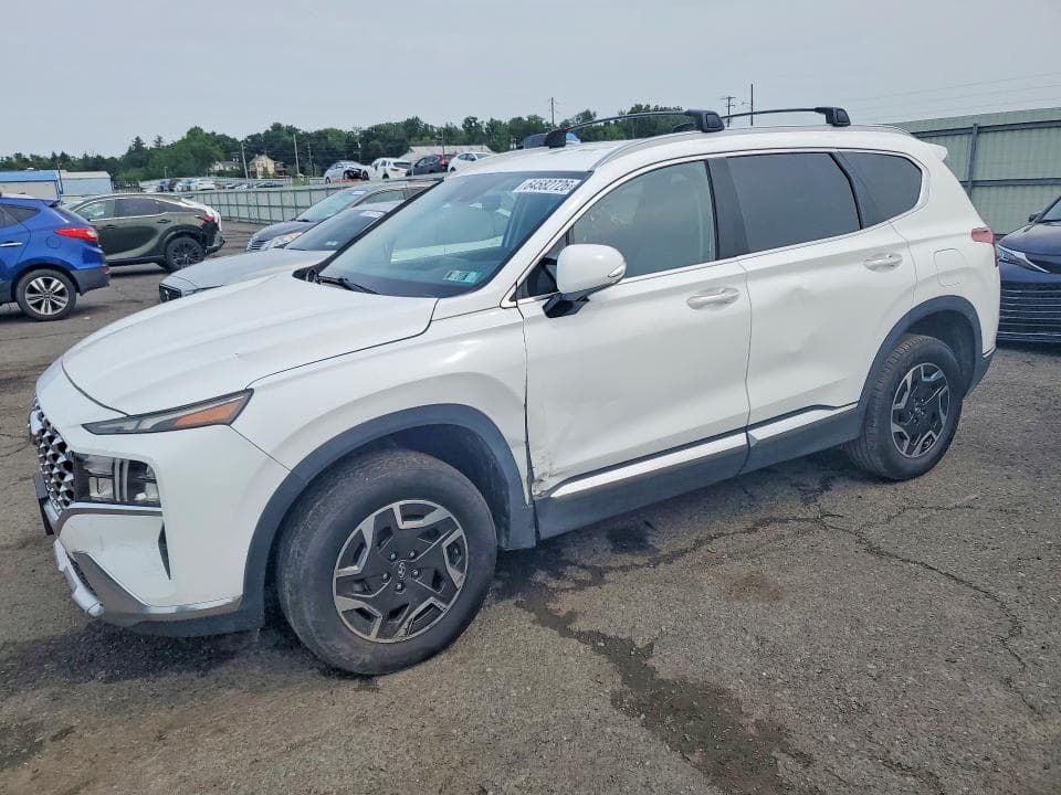 2022 HYUNDAI SANTA FE BLUE - 1
