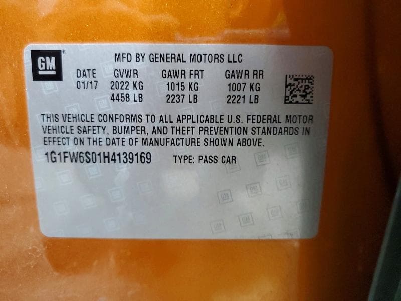 2017 CHEVROLET BOLT EV LT 13