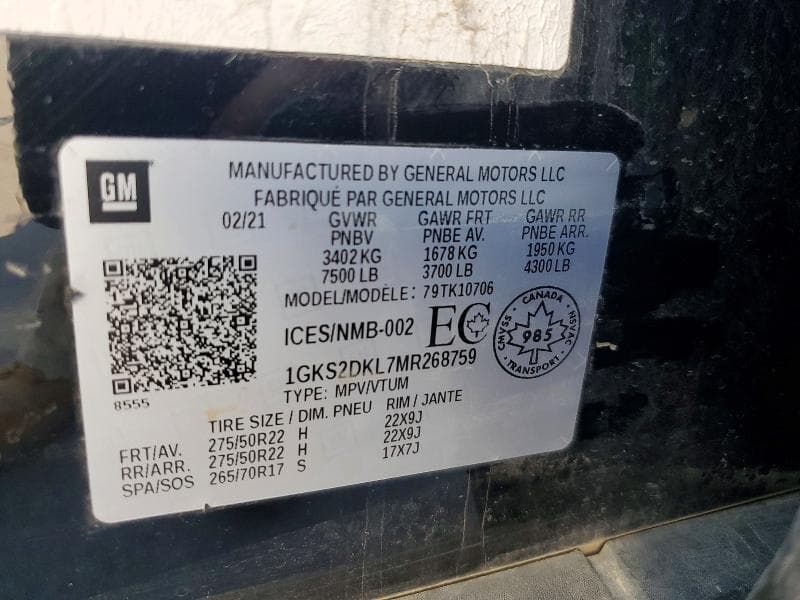 2021 GMC YUKON DENALI 13