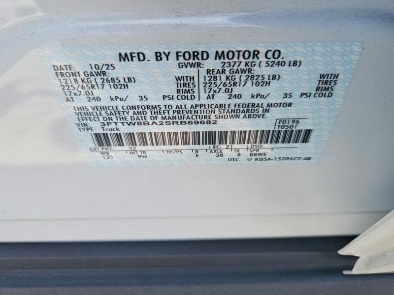 2025 FORD MAVERICK XL 12