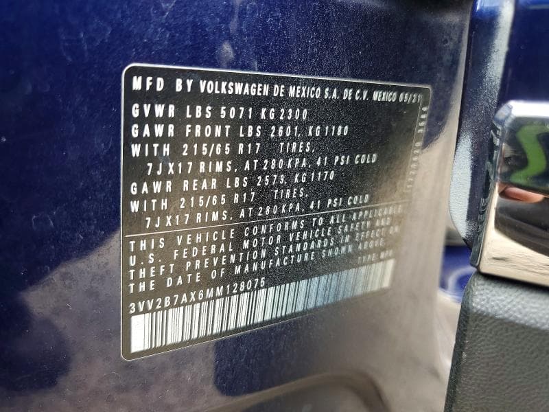 2021 VOLKSWAGEN TIGUAN SE 13