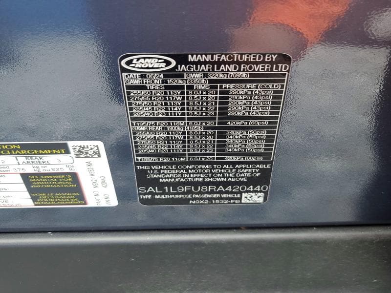 2024 LAND ROVER RANGE ROVER SPORT DYNAMIC SE 13